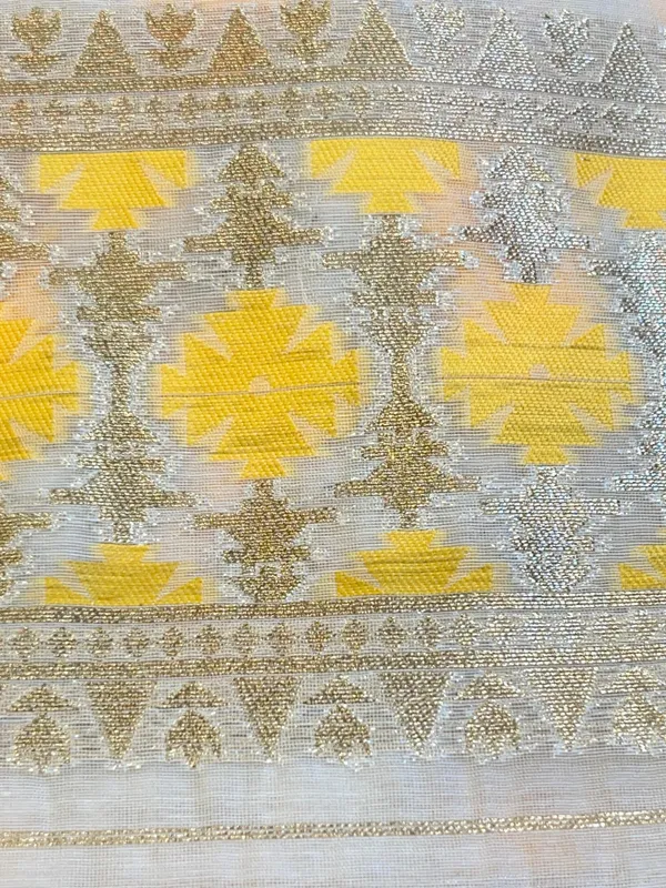 White_Pure_Cotton_Dyable_Floral_Gold_Minakari_Zari_Booti_Banarasi_Suit_160AJ_PCTN12