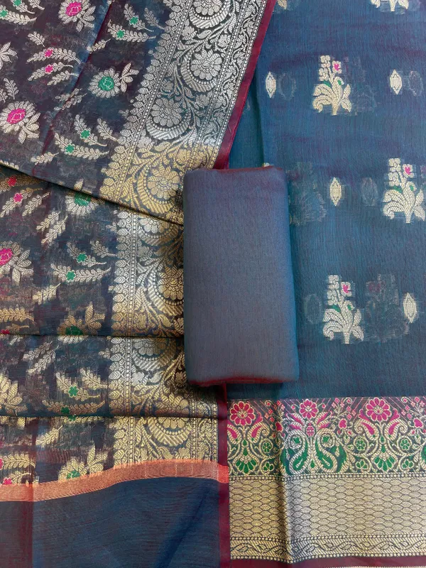 Navy_Blue_Cotton_Resham_Mina_Floral_Boota_Paisley_Border_Banarasi_Suit_625SHL_CT34