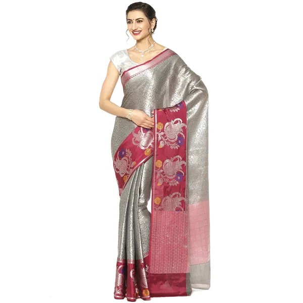 Grey_Kanjeevaram_Banarasi_Sarees_For_Women_GEMA23