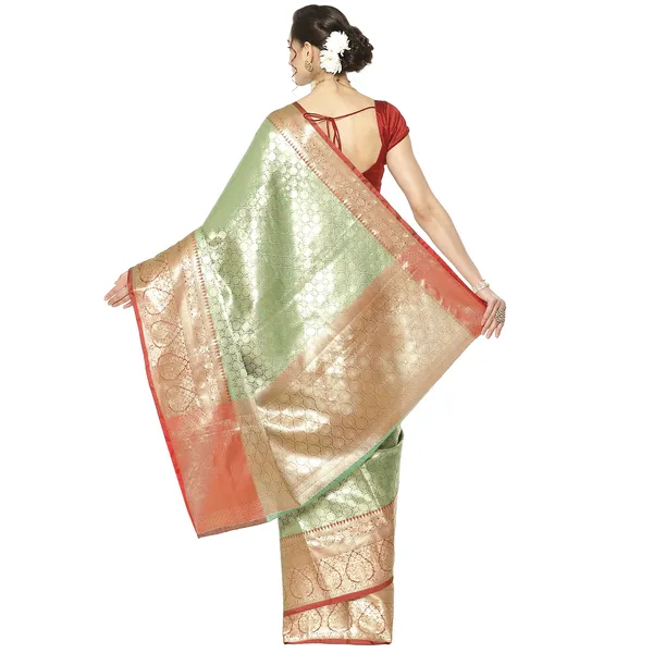 Green_Kanchi_Silk_Banarasi_Sarees_For_Women_GEBE26