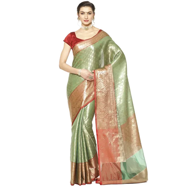 Green_Kanchi_Silk_Banarasi_Sarees_For_Women_GEBE26