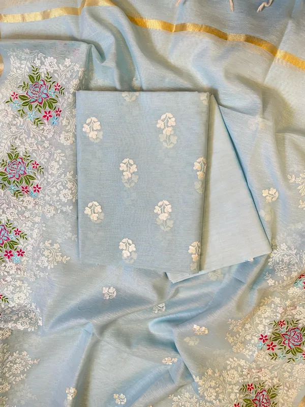 Sky_Blue_Linen_Banarasi_3_pcs_Suit_Set_with_Embroidery_Dupatta_1100SKL_LN4