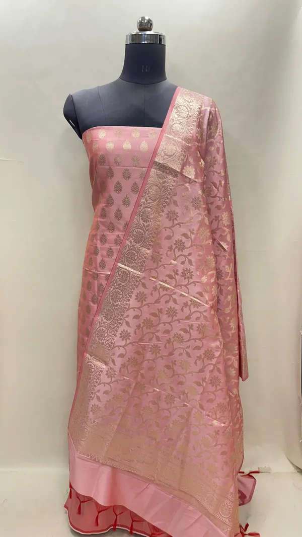 Pink_Semi_Katan_Silk_Handloom_Banarasi_3_pcs_Suit_Set_MUB_SK20