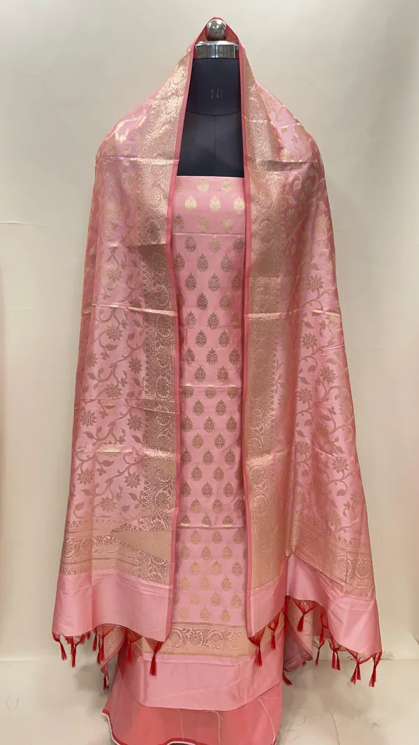 Pink_Semi_Katan_Silk_Handloom_Banarasi_3_pcs_Suit_Set_MUB_SK20