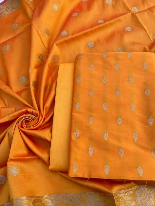 Mustard_Katan_Silk_Zari_Booti_with_Kimkhab_Dupatta_Banarasi_3_pcs_Suit_Set_700SKL_KS36