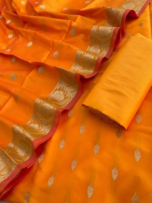 Mustard_Katan_Silk_Zari_Booti_with_Kimkhab_Dupatta_Banarasi_3_pcs_Suit_Set_700SKL_KS36