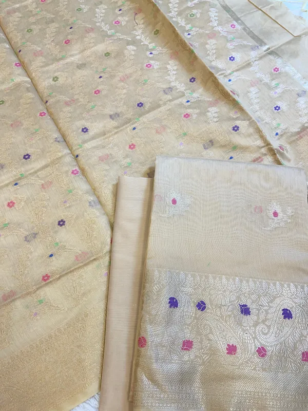 Tussar_Cotton_Resham_Zari_Floral_Jaal_Banarasi_Suit_625SHL_CT5