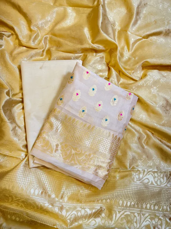 White_Butter_Silk_Zari_Mina_Booti_Banarasi_3_pcs_Suit_Set_600SKL_BS13