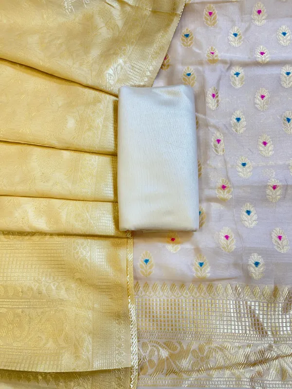 White_Butter_Silk_Zari_Mina_Booti_Banarasi_3_pcs_Suit_Set_600SKL_BS13