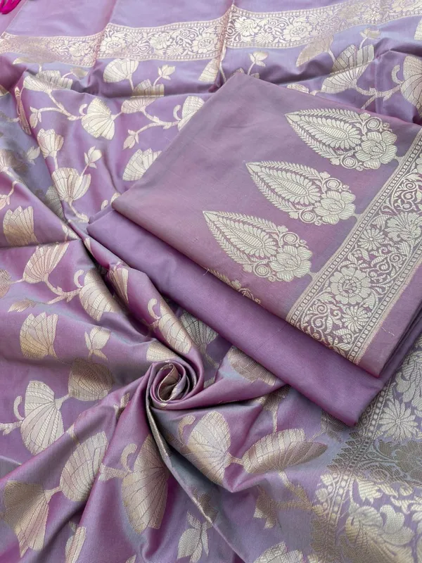 Light_Purple_Katan_Silk_Plain_Zari_Booti_with_Floral_Zari_Jaal_Banarasi_3_pcs_Suit_Set_800SKL_KSP4