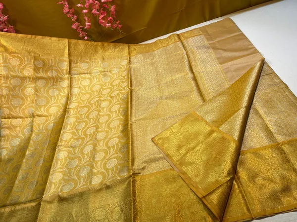 Gold_Semi_Kanchi_Silk_Banarasi_Saree_MS_SK1