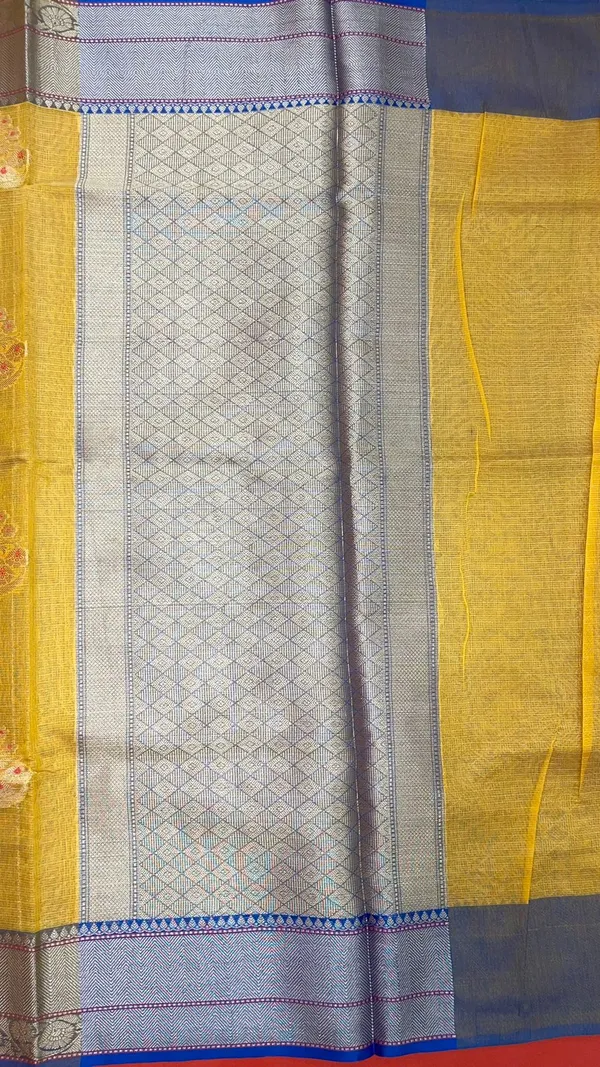 Yellow_Cotton_Blend_Banarasi_Sarees_For_Women_GEHKR_73