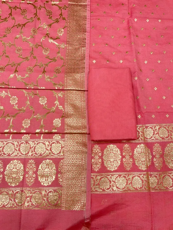 Puresilk_Handloom_Georgia_Pink_Cotton_Banarasi_3_pcs_Suit_Set_RHN_CTN7