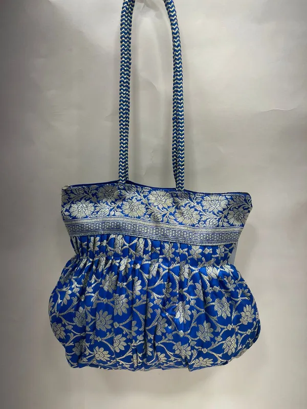 Blue_Banarasi_Hand_Bag_HBG_19