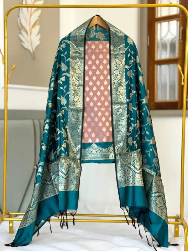 Mauve_Katan_Silk_Floral_Zari_Booti_Contrast_Daman_Banarasi_Suit_with_Zari_Jaal_Seagreen_Dupatta_130PNJ_KS10