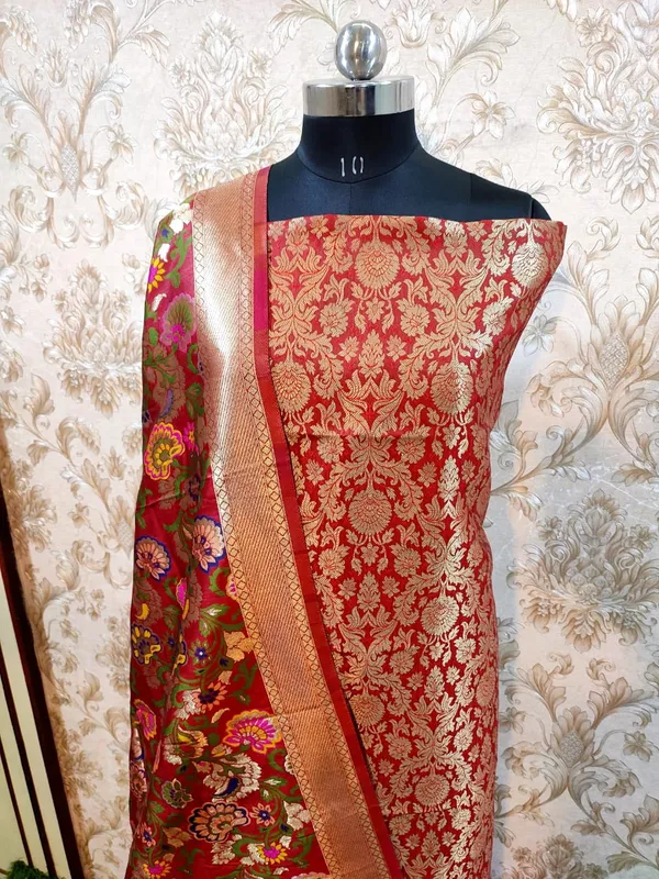 Red_Premium_Silk_Brocade_Banarasi_Suit_with_Rich_Kimkhab_Multicolor_Dupatta_1150SKL_BK2