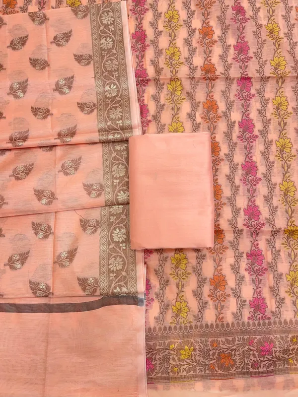 Orange_Cotton_Banarasi_3_pcs_Suit_Set_IM_CS34