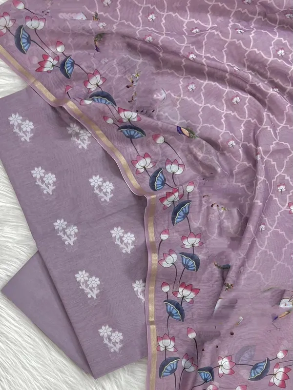 Light_Purple_Pure_Mercerised_Resham_Booti_Digital_Print_Dupatta_Banarasi_Suit_1000SKL_RM10