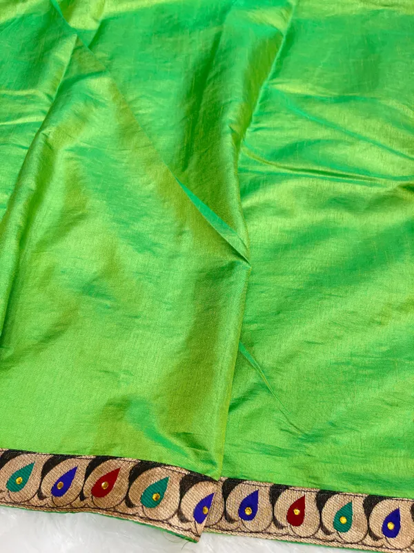 Light_Green_Cotton_Blend_Zari_Embroidery_Banarasi_Saree_600KS_6