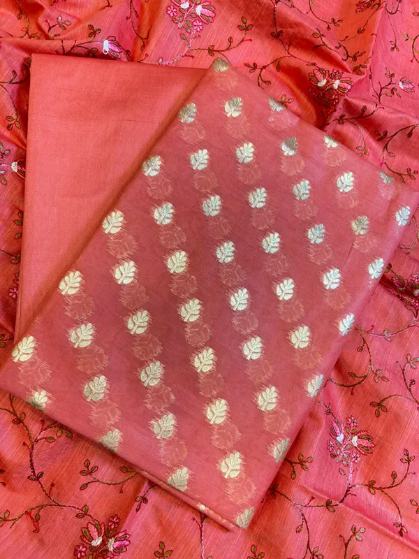Red_Mercerise_Cotton_Floral_Zari_Booti_with_Embroidery_Dupatta_Banarasi_Suit_125IM_PCME1