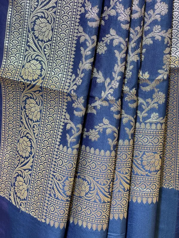 Navy_Blue_Katan_Silk_Floral_Zari_Jaal_Banarasi_Dupatta_400SKL_DP8