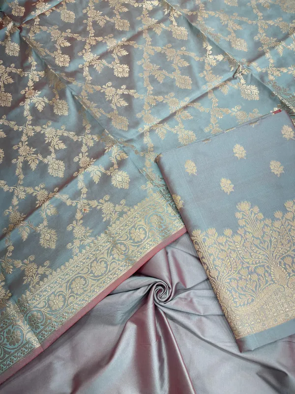 Seagreen_Semi_Katan_Silk_Handloom_Banarasi_3_pcs_Suit_Set_MUB_SK69