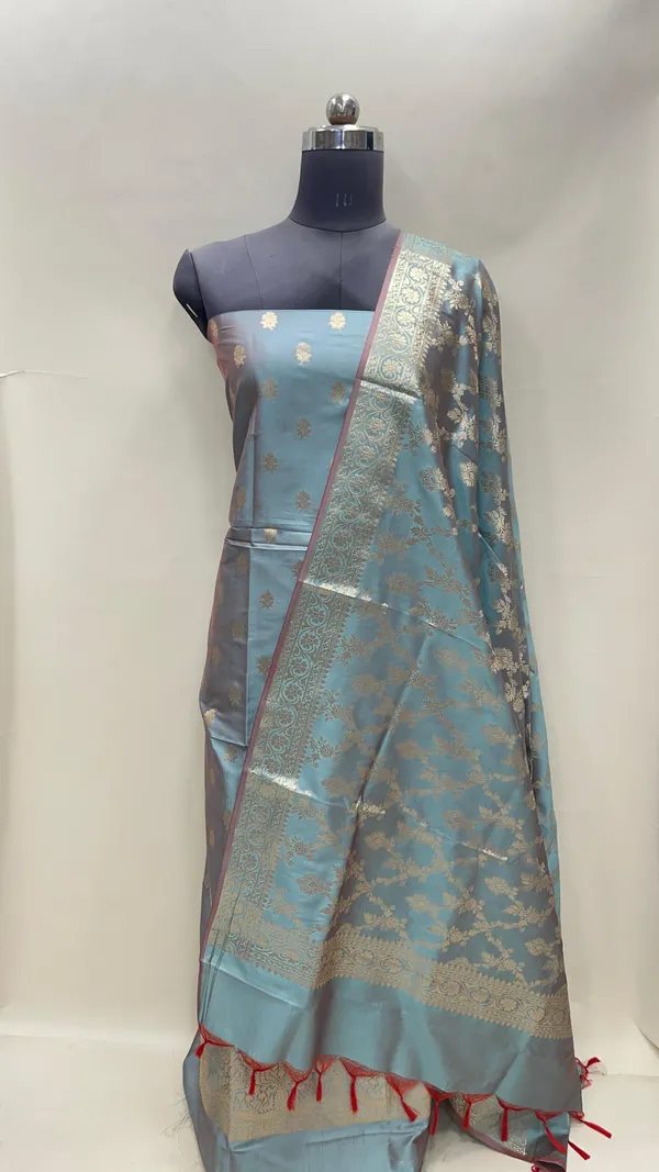 Seagreen_Semi_Katan_Silk_Handloom_Banarasi_3_pcs_Suit_Set_MUB_SK69