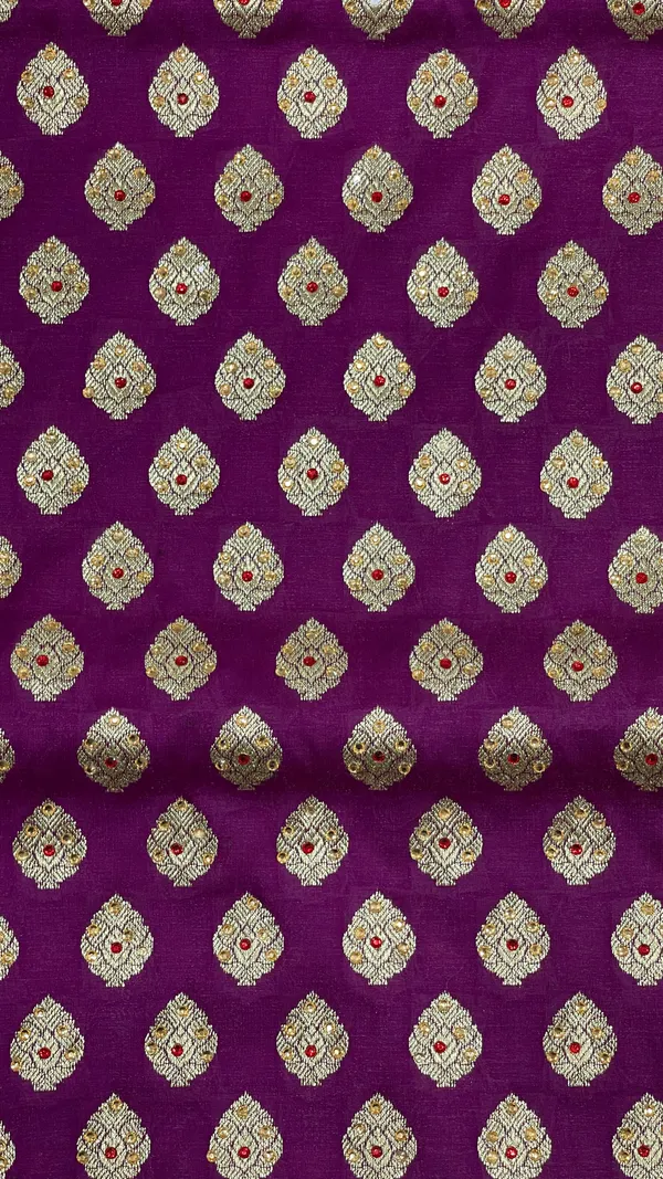Humairah_Presents_Purple_Katan_Silk_Zari_Booti_Heavy_Stone_Work_Banarasi_Saree_with_Contrast_Blue_Floral_Pallu_and_Blue_Blouse