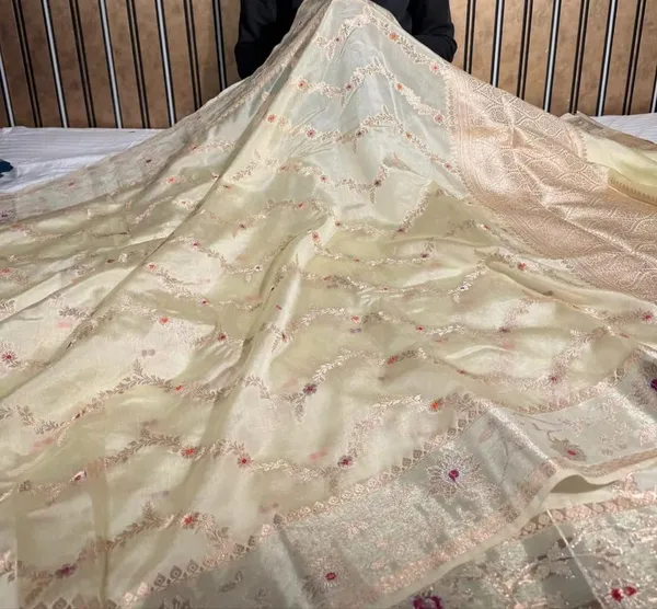 Tussar_Semi_Chiniya_Silk_Meenakari_Aada_Zari_Jaal_Zari_Border_Banarasi_Saree_115AM_SC11