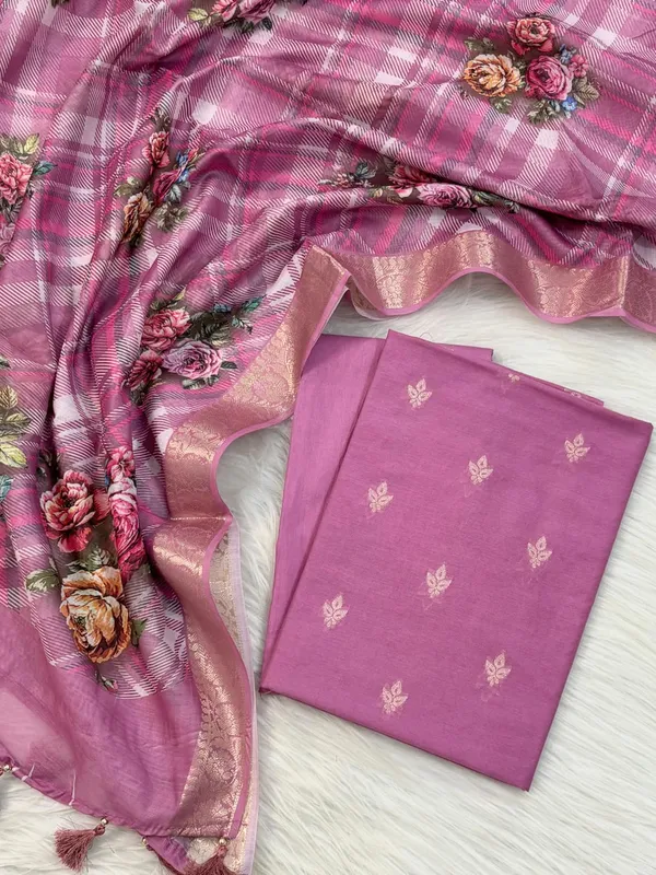 Pink_Pure_Mercerised_Cotton_Banarasi_Suit_with_Zari_Weaving_&_Chanderi_Digital_Print_Dupatta_1000SKL_MC1