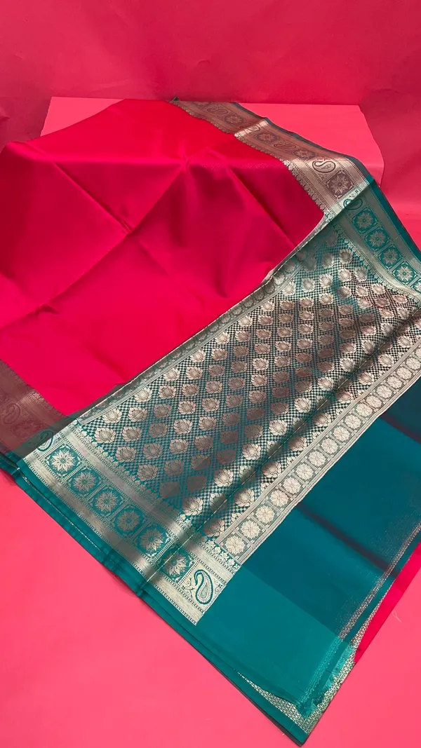 Red_Valkalam_Katan_Silk_Banarasi_Sarees_For_Women_GEKH25
