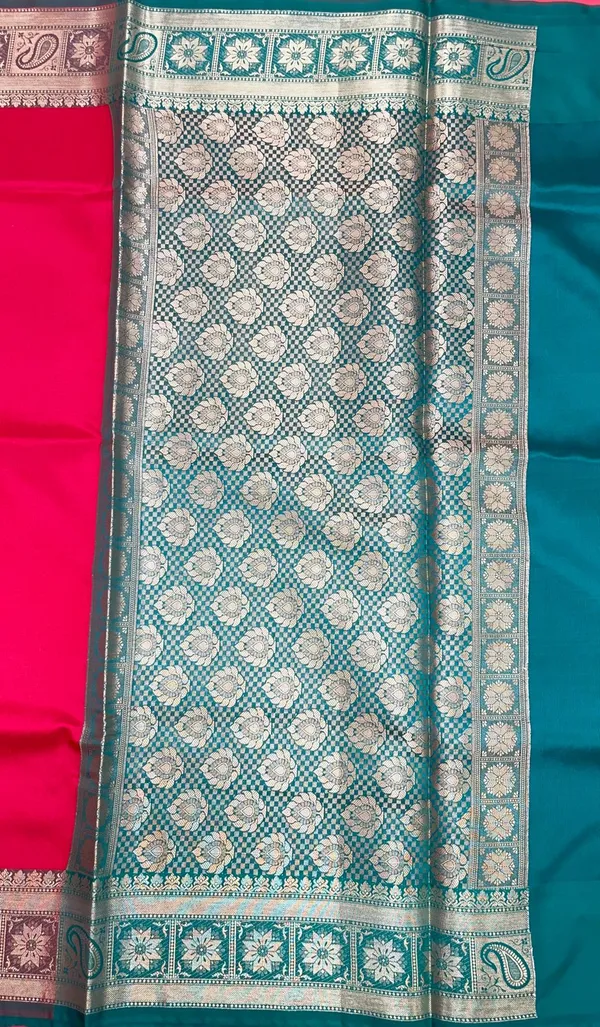 Red_Valkalam_Katan_Silk_Banarasi_Sarees_For_Women_GEKH25