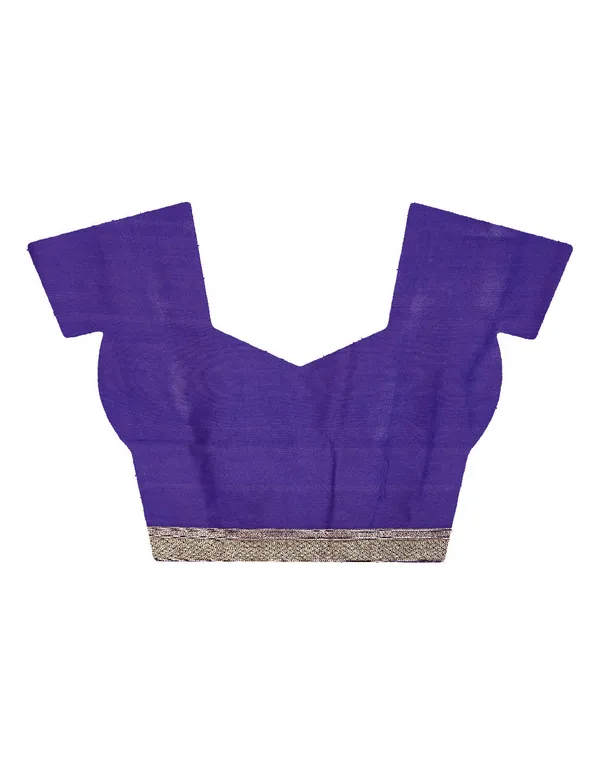 Humairah_Presents_Blue_Satin_Silk_Saree_With_Blouse_Piece(JA44)