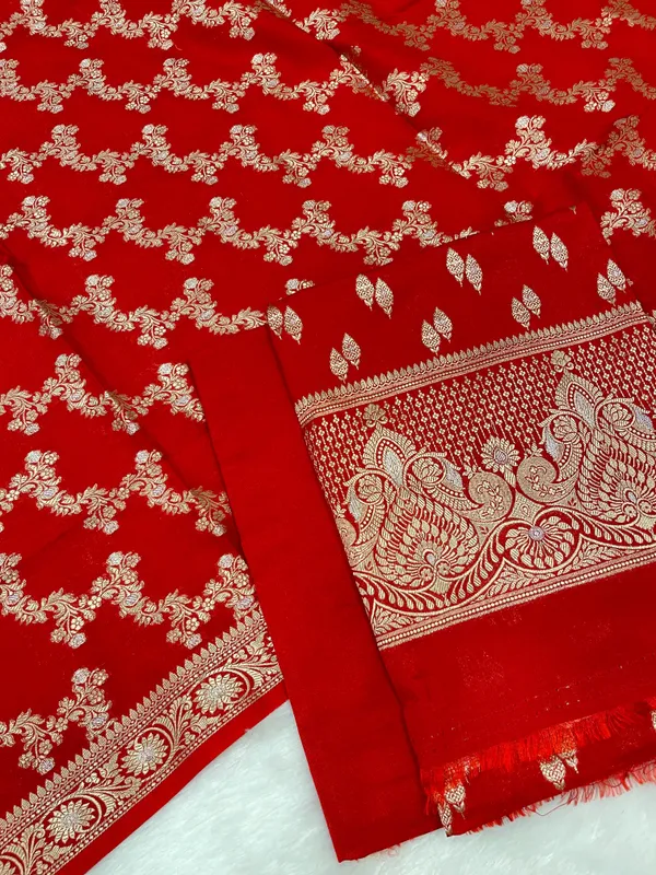 Puresilk_Handloom_Red_Viscose_Silk_Banarasi_3_pcs_Suit_Set_RHN_VS2