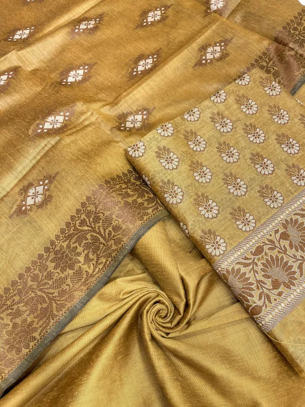 Humairah_Yellow_Cotton_Floral_Resham_Mina_Booti_3_pcs_Suit_set_with_Plain_Bottom_and_Resham_Zari_Mina_Floral_Boota_Yellow_Dupatta