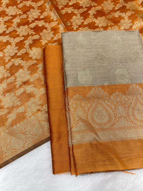 Beige_Cotton_Silk_Banarasi_3_pcs_Suit_Set__with_Contrast_Mustard_Dupatta_525IM_CS41