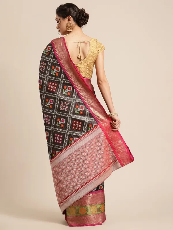 Black_Art_Silk_Banarasi_Sarees_For_Women_GEASF_27