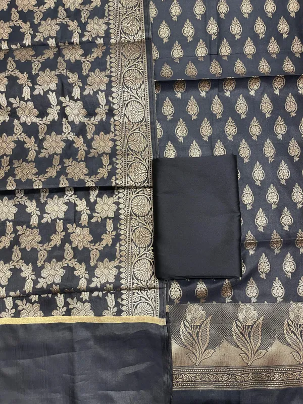 Black_Semi_Silk_Banarasi_3_pcs_Suit_Set_IM_CS12