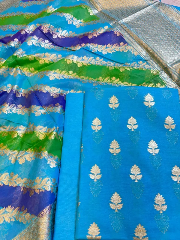Blue_Pure_Cotton_Lorex_weave_Zari_Booti_Banarasi_Suit_1300IM_PCL3