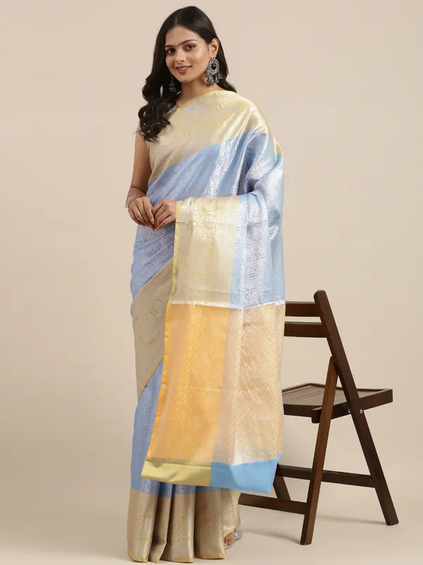 Blue_Kanjeevaram_Banarasi_Sarees_For_Women_GEMA34
