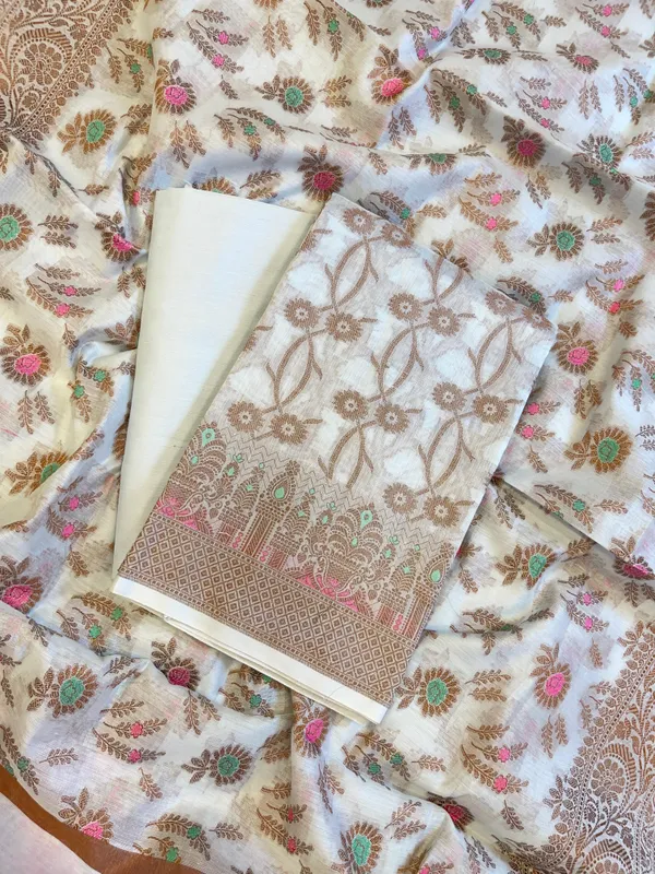 Cream_Cotton_Resham_Zari_Floral_Jaal_Banarasi_Suit_625SHL_CT2