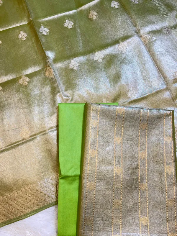 Green_Tissue_Silk_Zari_Stripe_Banarasi_3_pcs_Suit_Set_1100SKL_TSU5