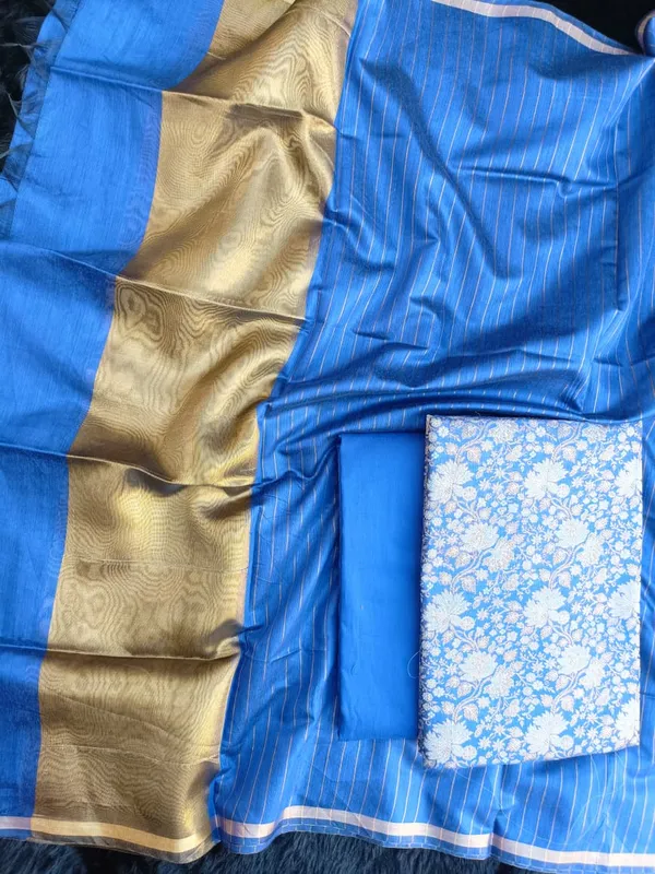 Blue_Silk_Brocade_Resham_Zari_Banarasi_Suit_with_Cotton_Stripe_Zari_Dupatta_600SKL_MB5