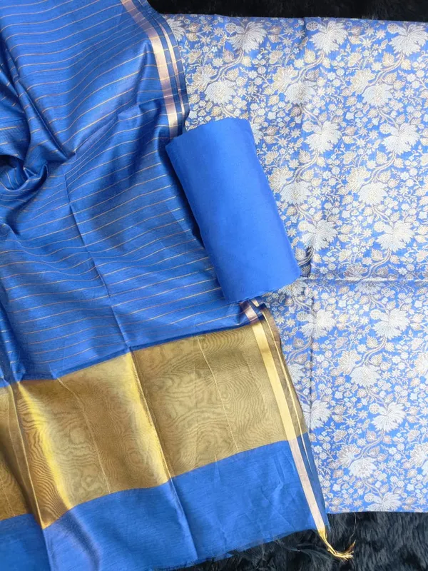 Blue_Silk_Brocade_Resham_Zari_Banarasi_Suit_with_Cotton_Stripe_Zari_Dupatta_600SKL_MB5