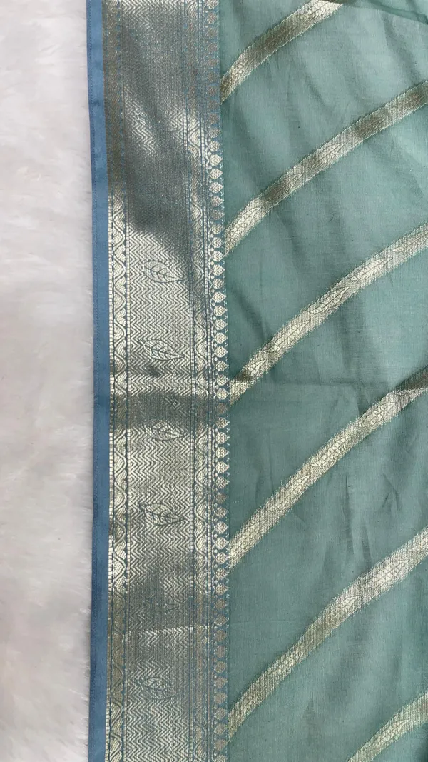 Sea_Green_Cotton_Water_Zari_Stripe_Banarasi_Saree_JVC_15