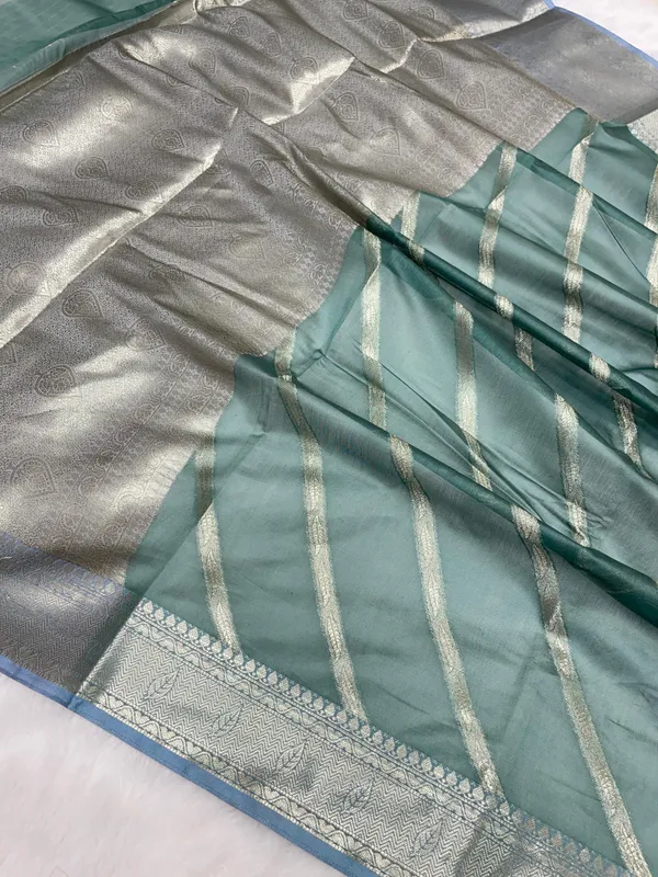 Sea_Green_Cotton_Water_Zari_Stripe_Banarasi_Saree_JVC_15
