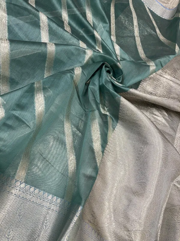 Sea_Green_Cotton_Water_Zari_Stripe_Banarasi_Saree_JVC_15