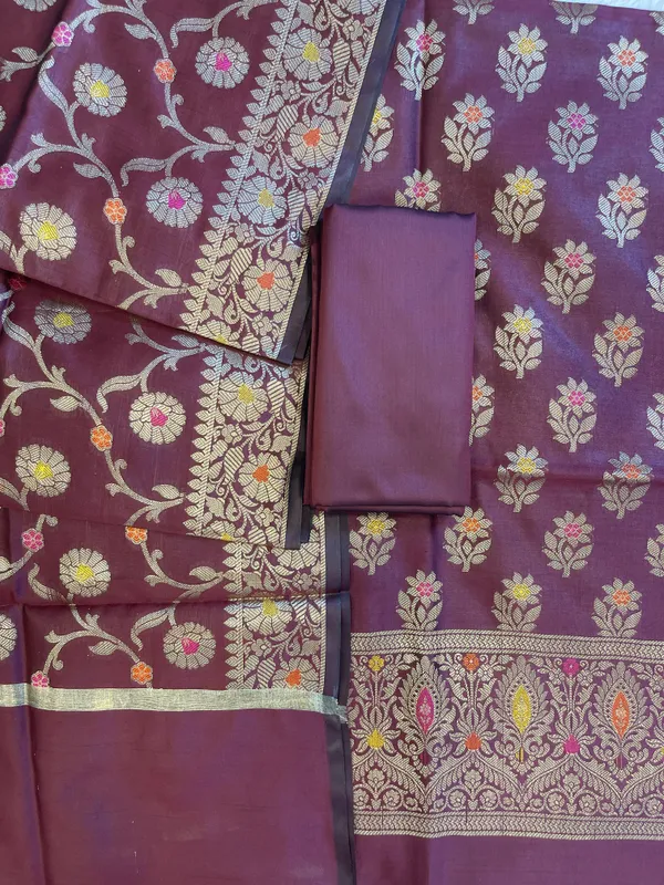 Brown_Tapeta_Silk_Floral_Mina_Zari_Booti_Banarasi_Suit_625AJ_TPT69