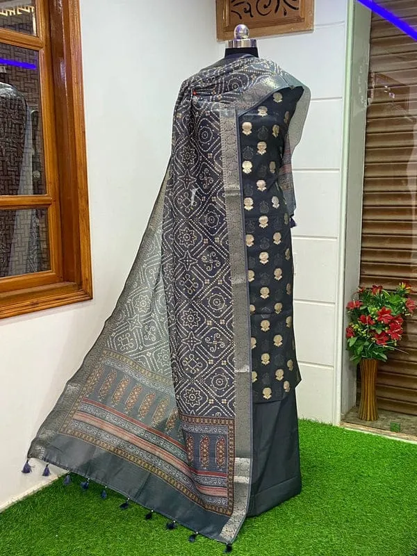 Black_Mercerised_Cotton_Lurex_Banarasi_Suit_with_Premium_Chanderi_Silk_Dupatta_1100SKL_PML25