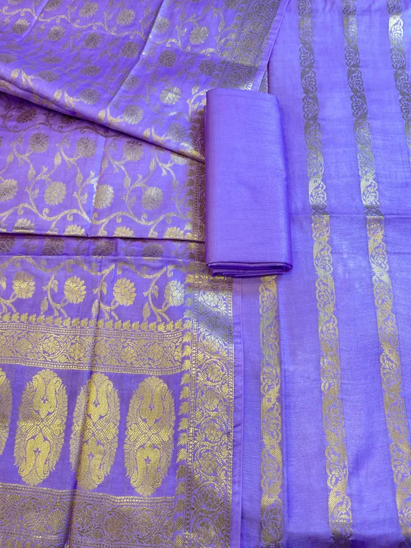 Lavender_Cotton_Dyable_Floral_Zari_Stripe_Banarasi_Suit_950SHL_CS4